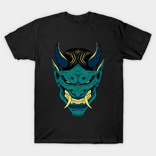 Green Oni Mask T-Shirt